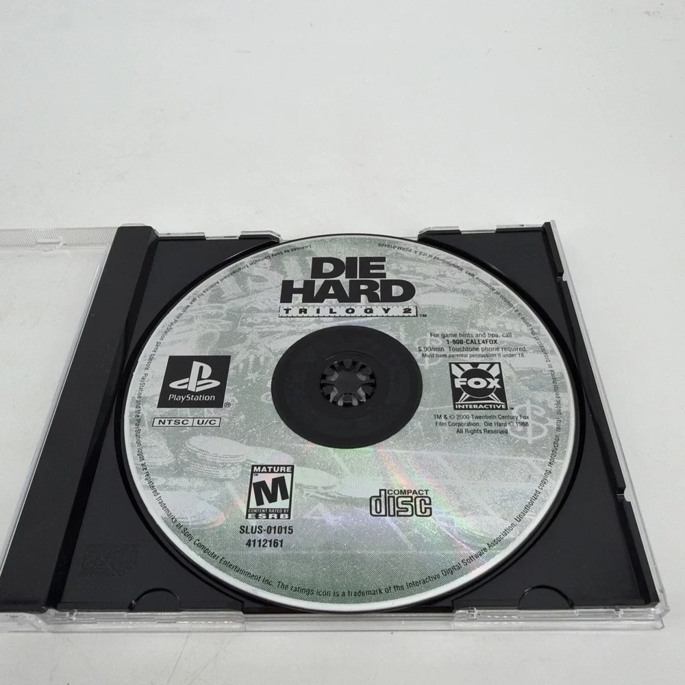 Die Hard Trilogy 2 (Sony PlayStation 1 PS1, 1996) Disc Only